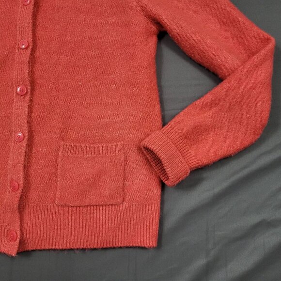 Loft Sweater Womens  Long Sleeve Button Up Cardigan Pockets Knit - Picture 2 of 10